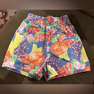 Vintage Oshkosh fruit shorts